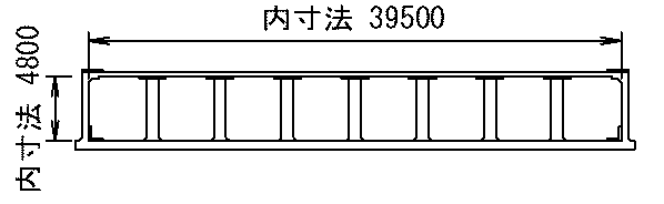 図-4 1号浄水池断面図